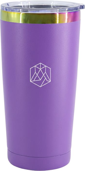 20oz Rainbow Rim Tumbler